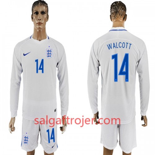 England Fodboldtrøjer Valcott 14 Hjemmebanesæt VM 2018 Langærmet England Fodboldtrøjer Valcott 14 Hjemmebanesæt VM 2018 Langærmet